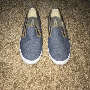 Blue Canvas Shoes